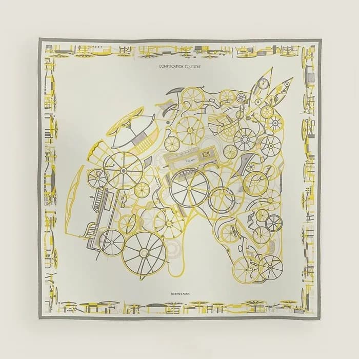 에르메스 여성 스퀘어 스카프 - Hermes Womens Square Scarf - acc… - 1