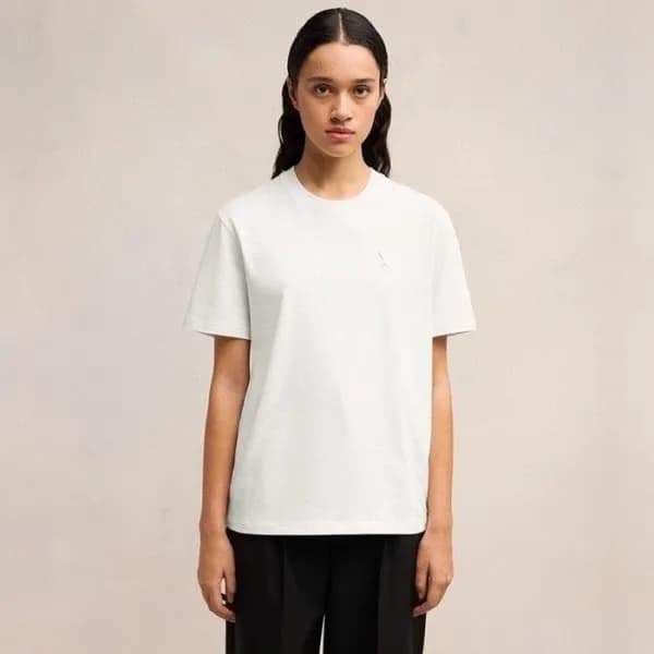 아미 여성 라운드 반팔티 - Ami Womens Round Tshirt - amc6212x - 1