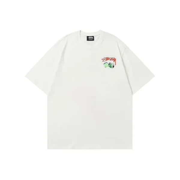 스터시 남성 크루넥 반팔티 - Stussy Mens Round Tshirts - stc74… - 1
