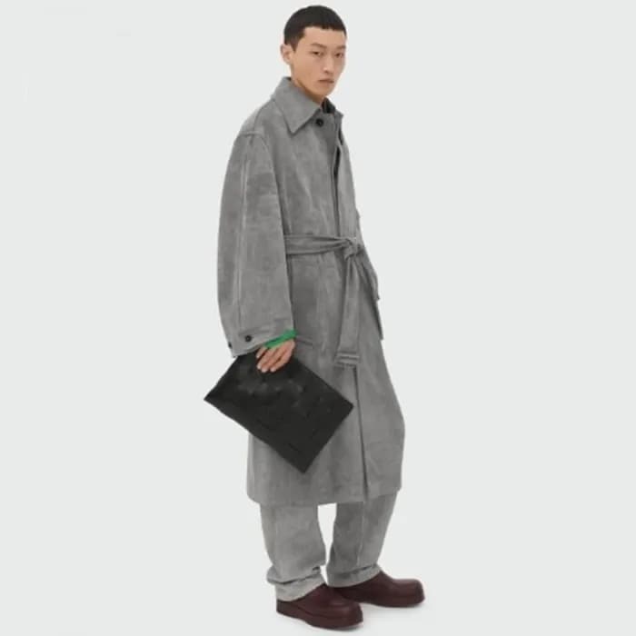 보테가베네타 남성 스트랩 인트레치아토 도큐먼트 케이스 - Bottega Veneta Men… - 1