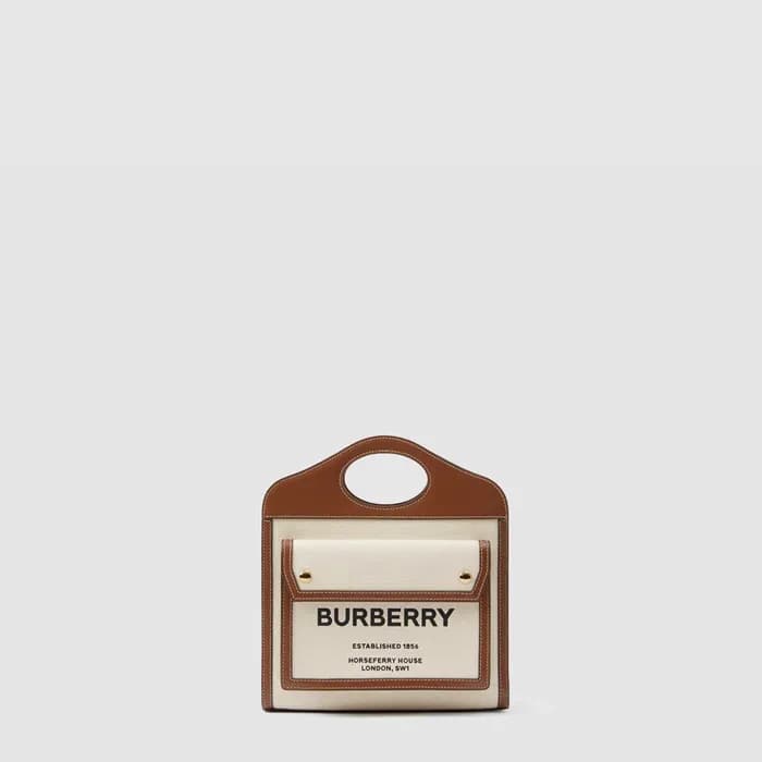 버버리 여성 미니 포켓 백 - Burberry Womens Mini Pocket Bag -… - 1