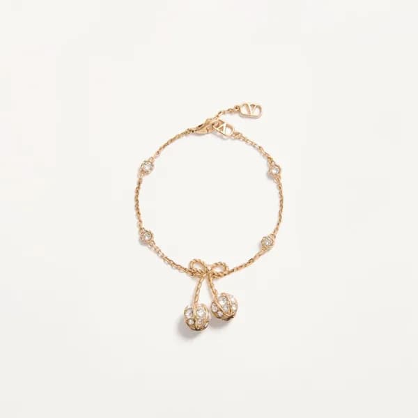 발렌티노 여성 골드 브레이슬릿 - Valentino Womens Gold Bracelet … - 1