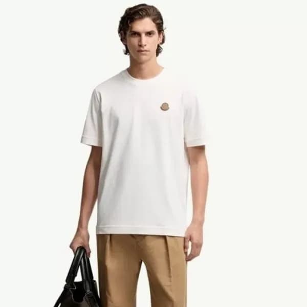 몽클레어 남성 반팔 티셔츠 - Moncler Mens Round Tshirt - moc13… - 1