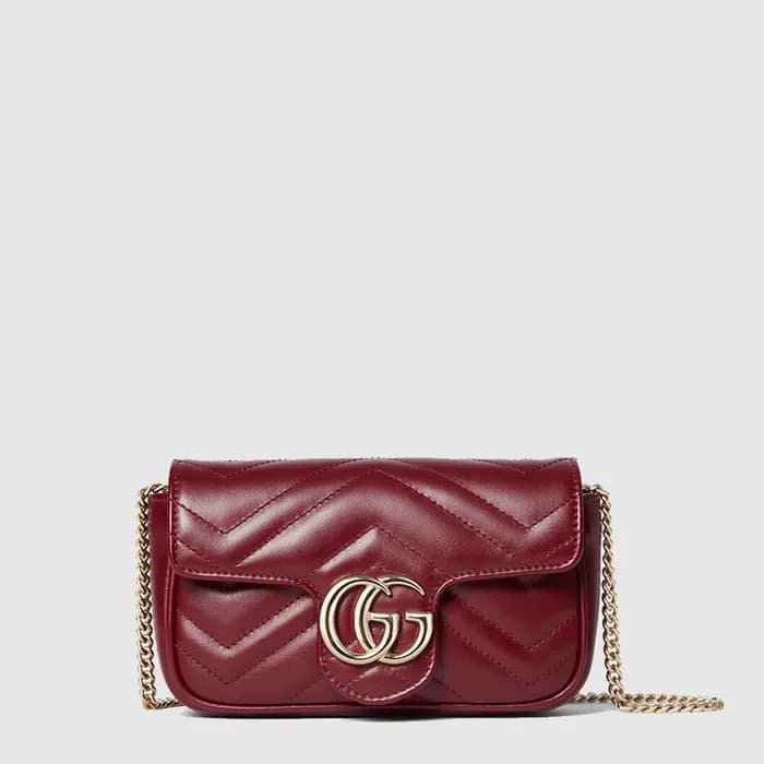 구찌 여성 GG 마몽 수퍼 미니백 - Gucci Womens GG Marmont Super… - 1