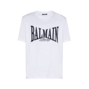 발망 남성 라운드 반팔티 - Balmain Mens Round Tshirt - bmc137…