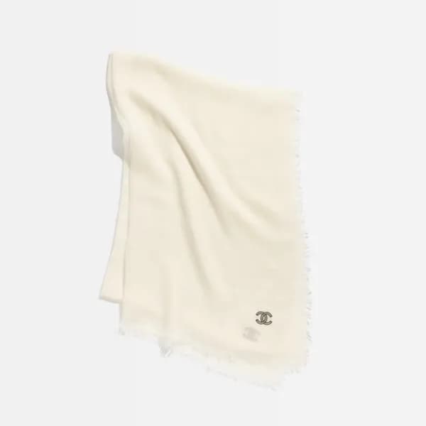 샤넬 여성 캐시미어 스카프 - Chanel Womens Cashmere Scarf - ac… - 1