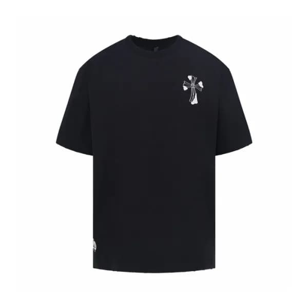 크롬하츠 남성 라운드 반팔티 - Chrom Hearts Mens Round Tshirt -… - 1
