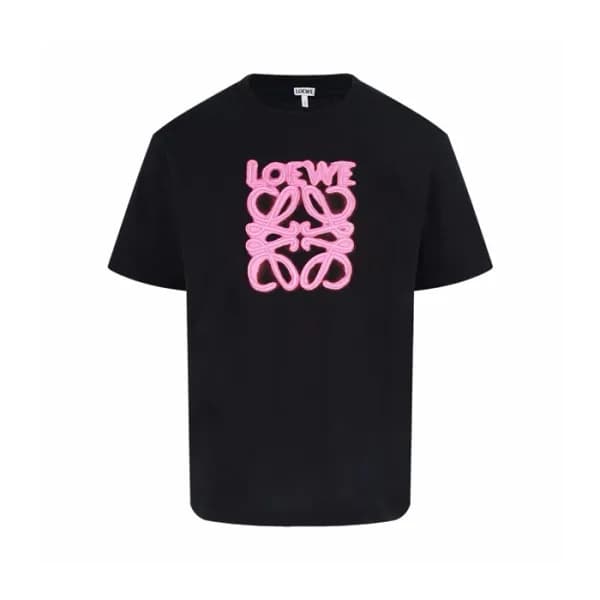 로에베 남성 라운드 반팔티 - Loewe Mens Round Tshirt - loc1534… - 1
