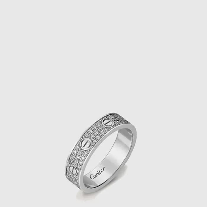 까르띠에 남/녀 웨딩 밴드 반지 - Cartier Unisex Wedding Band Ri…