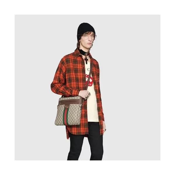 Gucci Ophidia Supreme Mens Messenger Shoulder Bag,… - 1