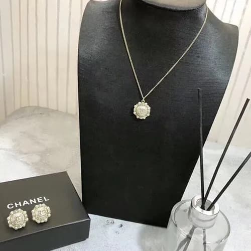 CHANEL Yellow Gold Choker & Earring - 샤넬 여성용 18… - 1