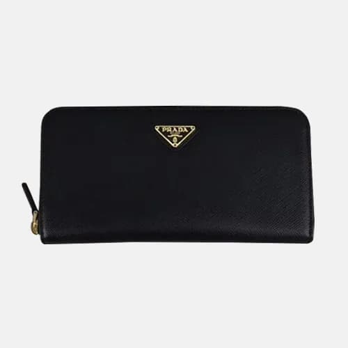 Prada 2018 Mens Zip Round Saffiano Wallet - 프라다 남성… - 1