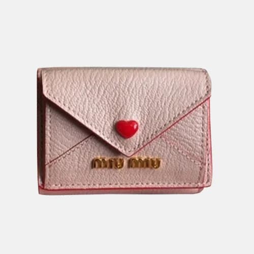 MiuMiu 2018 Ladies Heart Small Purse 5MH020 - 미우미우… - 1