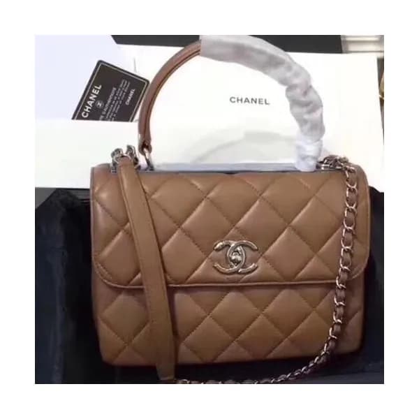 Chanel Women Chain Tote Shoulder Bag ,25.5CM - 샤넬 … - 1