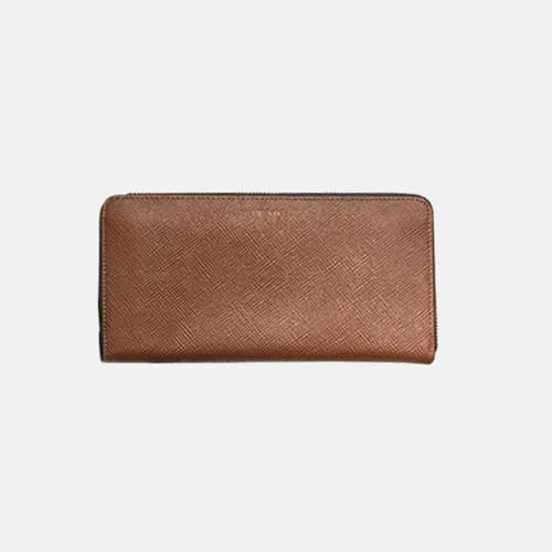 Prada 2018 Mens Saffiano Leather Zippy Long Purse … - 1