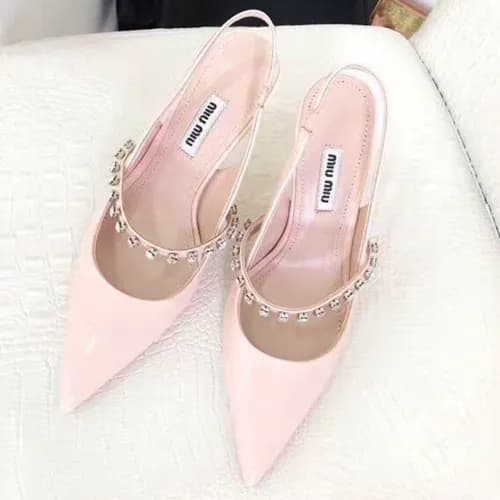 Miumiu Steelletto Hill Pink - 미우미우 2018스틸레토힐 핑크 Mi… - 1