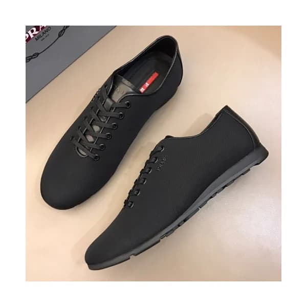 Prada 2018 Mens Leather Sneakers - 프라다 남성 레더 스니커즈 … - 1