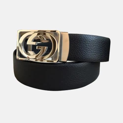 Gucci 2019 Mens GG Buckle Leather Belt - 구찌 신상 남성 … - 1
