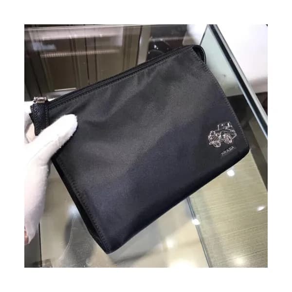Prada 2018 Nylon Clutch Bag ,23CM - 프라다 2018 나일론 남… - 1