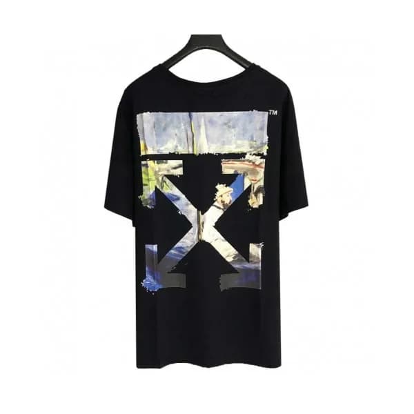 Off-white 2019 Mm/Wm Printing Logo Crew - neck Cot… - 1