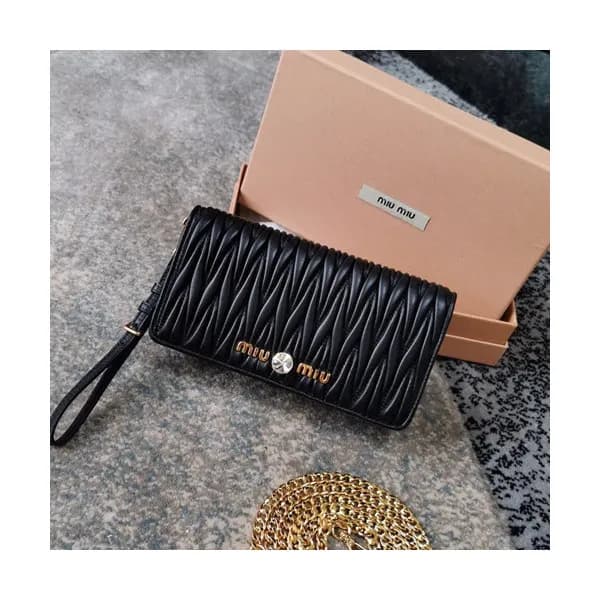 MiuMiu 2019 Matelasse Chain Shoulder Cross Bag /… - 1