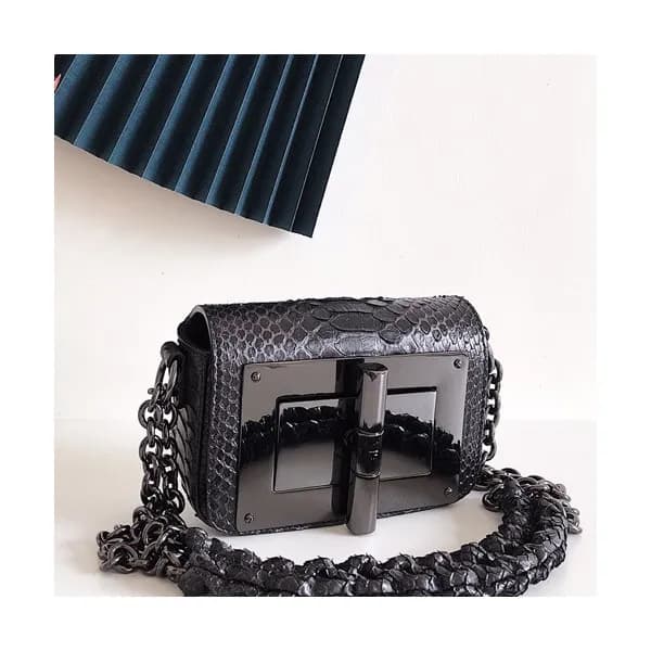 Tom Ford 2019 Leather Shoulder Bag,16/24cm - 톰 포드 … - 1