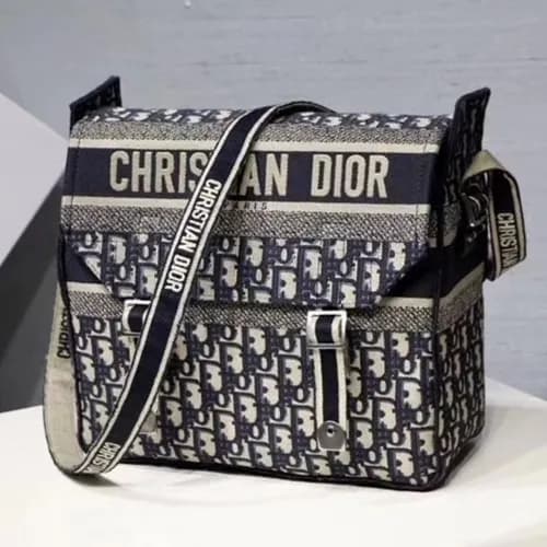 Dior 2019 Oblique Shoulder Bag,27CM - 디올 2019 여성용올… - 1