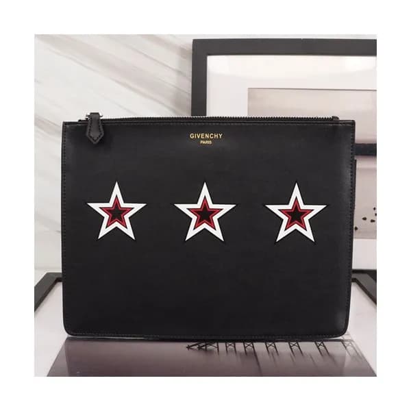 Givenchy 2019 Leather Clutch Bag,30cm - 지방시 2019 레… - 1