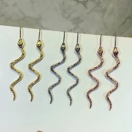 BULGARI Earring -불가리 이어링 BUL0046.(화이트골드,로즈골드,옐로우 … - 1