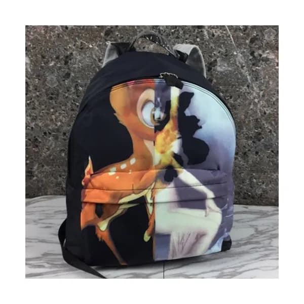 Givenchy 2019 Canvas & Leather Back Pack,41cm - 지방… - 1