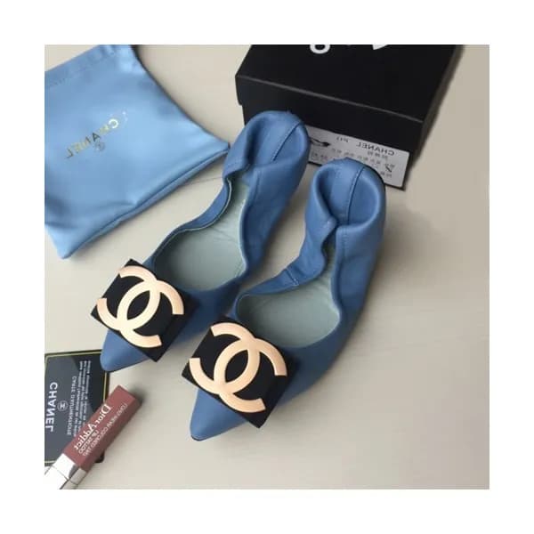 Chanel 2019 Ladies Ballet Flat Shoes - 샤넬 2019 여성용… - 1