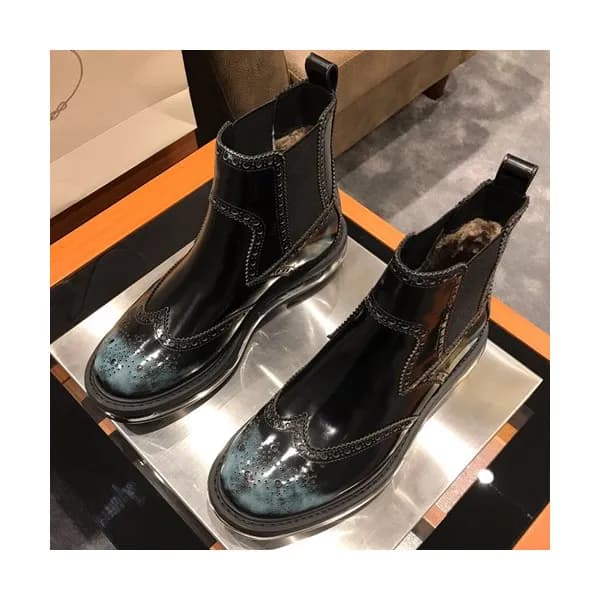 Prada 2019 Mens Leather Boots - 프라다 2019 남성용 레더 부츠… - 1