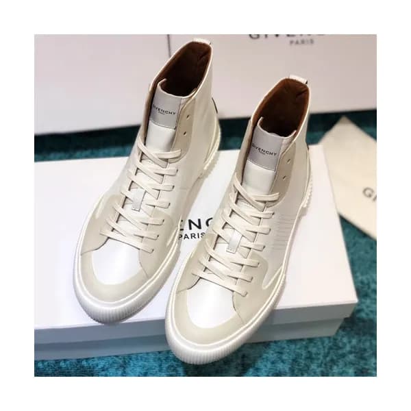 Givenchy 2019 Mens Leather Sneakers - 지방시 2019 남성용… - 1
