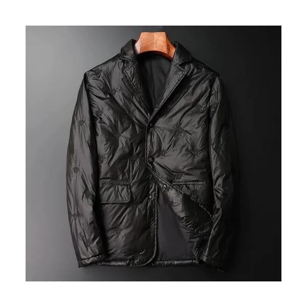 Versace 2019 Logo Mens Down Padding Casual Jacket … - 1