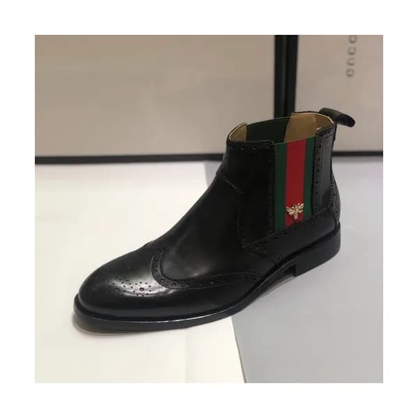 Gucci 2019 Mens Leather Boots - 구찌 2019 남성용 레더 부츠 … - 1