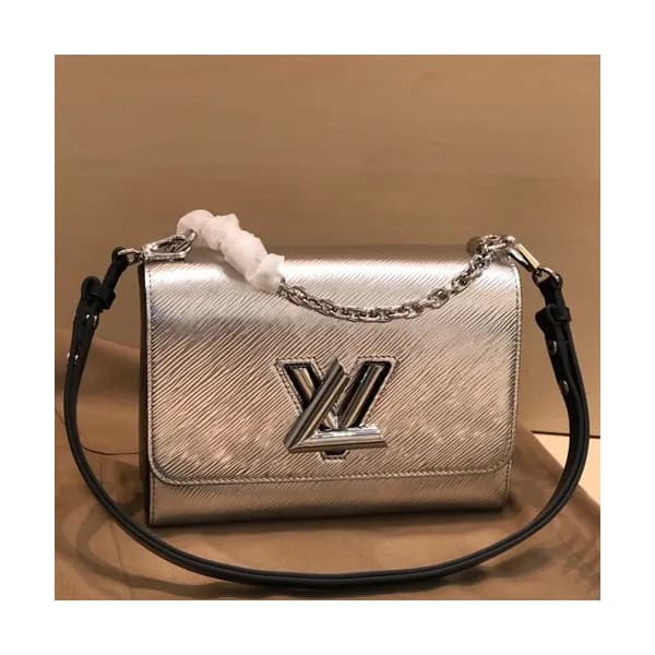 Louis Vuitton 2019 Leather Twist Shouder Bag,23cm … - 1