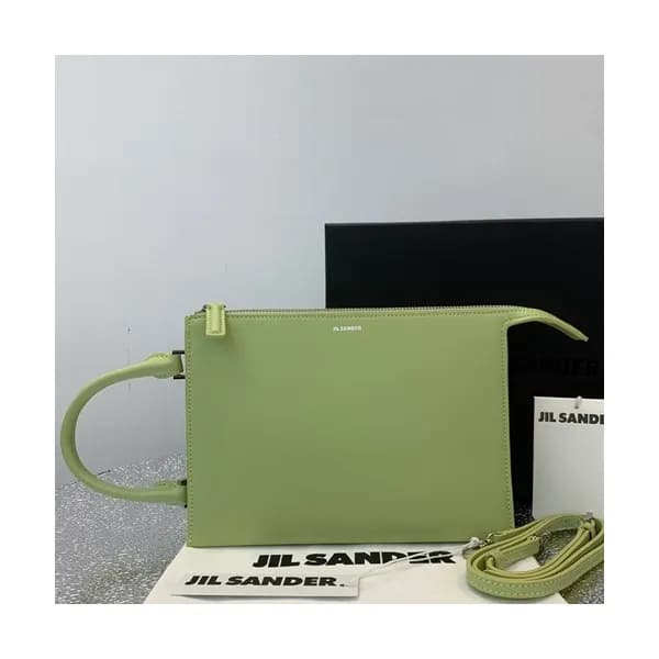 Jil Sander 2019 Tootie Leather Clutch Bag / Tote S… - 1