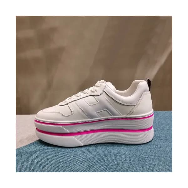 Hogan 2019 Ladies Leather Platform Sneakers - 호간 2… - 1