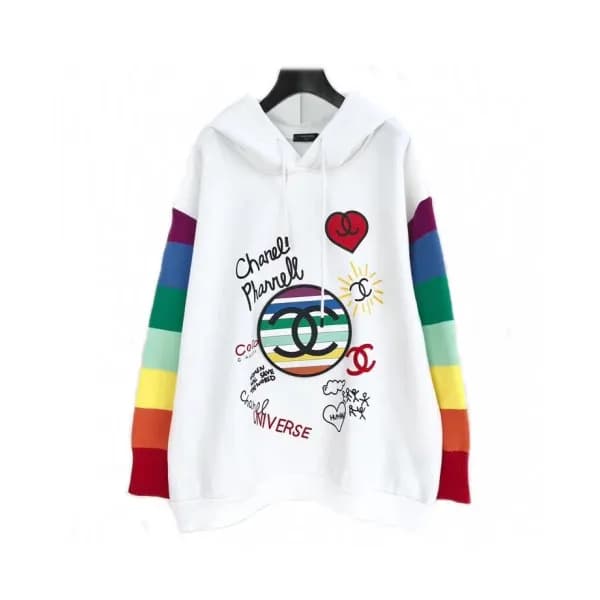 Chanel 2019 Mm/Wm Logo Oversize Cotton HoodT - 샤넬 … - 1