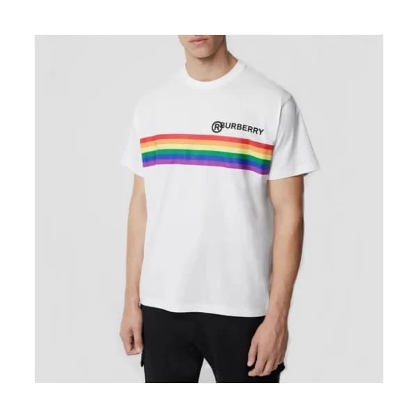 [버버리]Burberry 2020 Mm/Wm Logo Cotton Short Sleeved… - 1