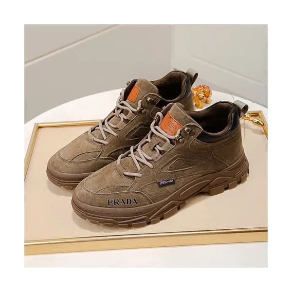 Prada 2020 Mens Leather Sneakers - 프라다 2020 남성용 레더… - 1