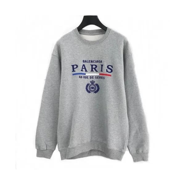 [발렌시아가]Balenciaga 2020 Mens Logo Crew-neck Cotton … - 1