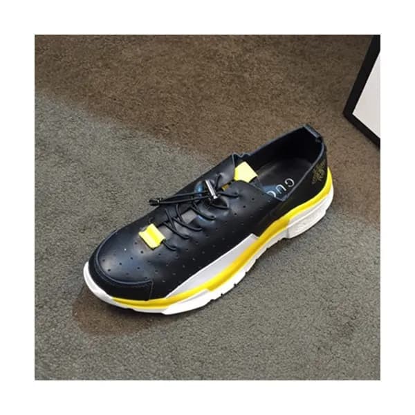 Gucci 2020 Mens Leather Sneakers - 구찌 2020 남성용 레더… - 1