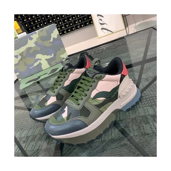 Valentino 2020 Ladies Leather Running Shoes - 발렌티… - 1