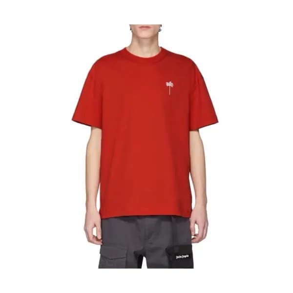 [팜 엔젤스]Palm Angels 2020 Mm/Wm Logo Cotton Short Sl… - 1