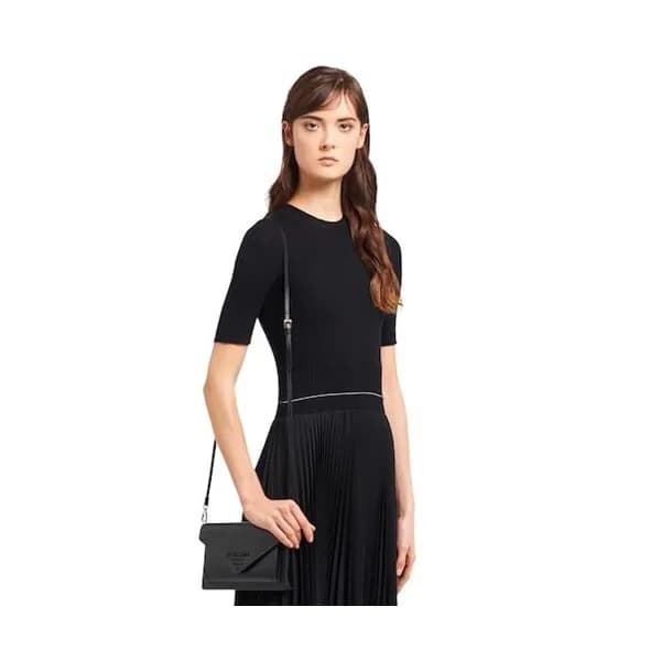 Prada 2020 Leather Shoulder Cross Bag ,20CM - 프라다… - 1