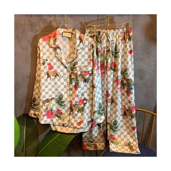 Gucci 2020 Womens Silk Pajamas - 구찌 2020 여성용 실크 파자… - 1