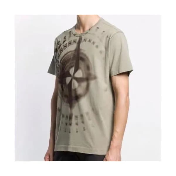 [스톤아일랜드]Stone Island 2020 Mens Crew-neck Cotton Sh… - 1
