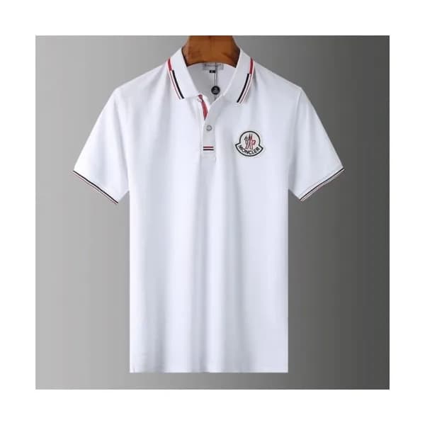 [매장판]Moncler 2020 Mens Logo Cotton Short Sleeved P… - 1