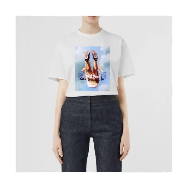 [버버리]Burberry 2020 Mens Logo Cotton Short Sleeved … - 1